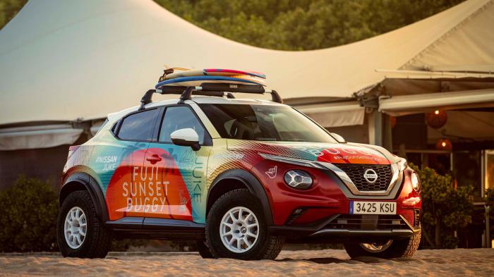 Nissan JUKE: Για τους λάτρεις των θαλάσσιων σπορ 